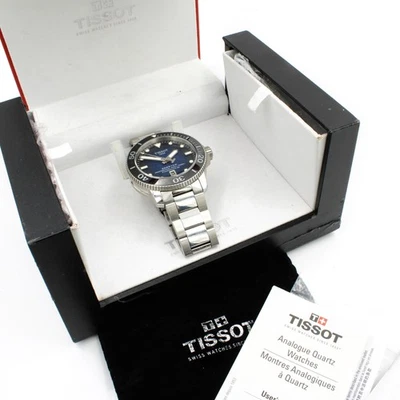 Tissot Sea Star Stainless 23j Ref#T1206071104100 46mm Mens Wristwatch #WB3627-5 - image 1 of 4
