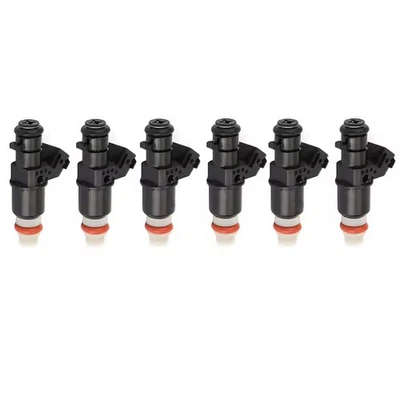 6PCS Fuel Injectors for 2003-2014 Honda Accord 3.0L Acura MDX Saturn Vue 3.5L V6 - Image 1 of 4