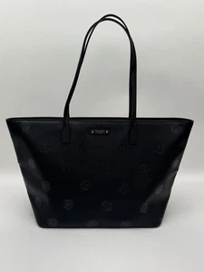 Kate Spade New York Black Haven Lane  Glitter Dot Large Tote/ Purse - Picture 1 of 13