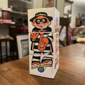 Vintage 1988 McDonald’s happy meal toy,  cube puzzle - Picture 1 of 16