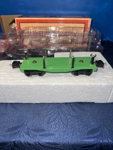 Lionel MTH 11-70035 Spur O Weißblech grün 2651 Flachwagen - Bild 1 von 7