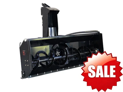 72" Skid Steer Hydraulic Mounted Snow Blower - Image 1 of 4