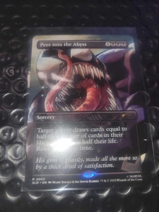 Spider-Man Guarida Secreta Magic The Gathering Venom Unleashed Peer into the Abyss - Imagen 1 de 3