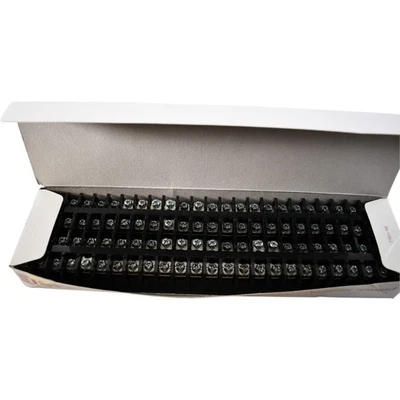 Pack of 50 NEW IDEC BNH30WPN50 Panblock Terminal Blocks M4 Screw 30A  - Image 1 of 4