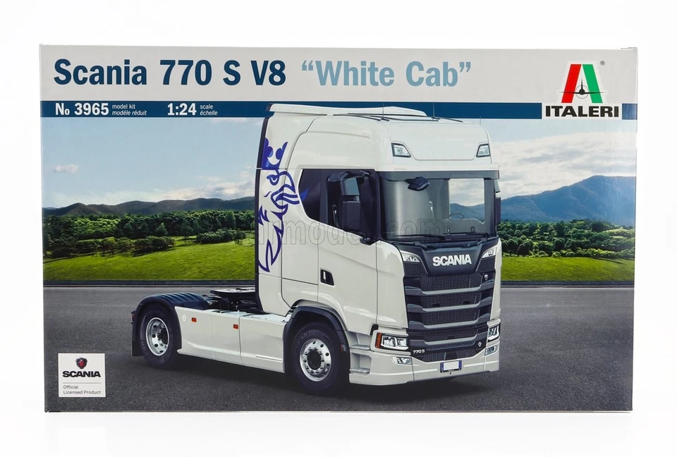 1/24 ITALERI - SCANIA - S770 V8 TRACTOR TRUCK 2-ASSI 2021 IT3965 - Immagine 1 di 1