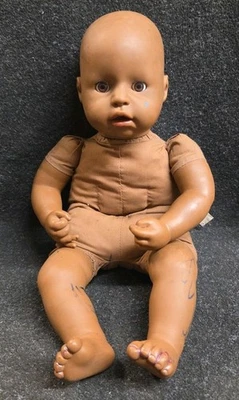 Zapf Creation Germany Ethnic Baby Toy Doll 2005 (Untested) - Image 1 of 4