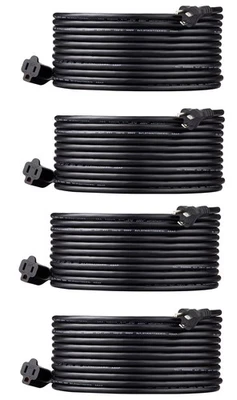 4 Turbo-Series Black 25 FT Indoor / Outdoor  16/3 Extension Cord  Weatherproof - Image 1 of 4