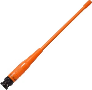 HYS VHF UHF BNC Handheld Scanner Antenna, 144/430 MHz Dual Band 1pc, Orange - Picture 1 of 6