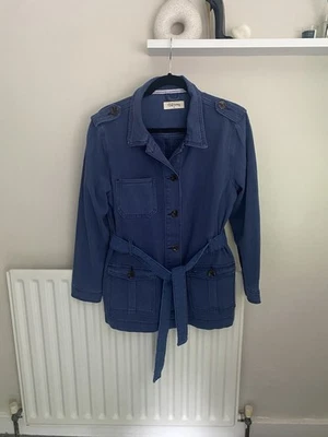 Autonomy Cotton Twirl Utility Denim Look Jacket Size Medium - Image 1 of 4