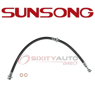 Sunsong Front Left Brake Hydraulic Hose for 2016-2017 Nissan Maxima - Hoses ss Foto 1 de 4