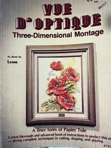 Craft Publications 7219 VUE D'OPTIQUE 3-D Montage 24pg booklet 1977 Leone - Picture 1 of 14