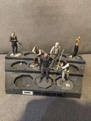 AMC The Walking Dead Collector Display Stand Base Figure Display - Image 1 of 4