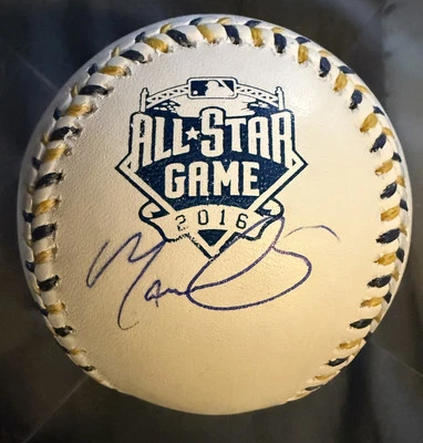 Matt Carpenter Autografiado 2016 Juego de Estrellas Béisbol STL Cardinals ASG Firmado Foto 1 de 3