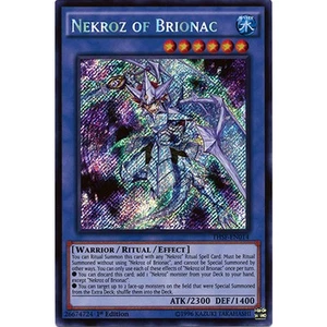 Nekroz of Brionac THSF-EN014 Yu-Gi-Oh! Card Secret Rare 1st Edition - Picture 1 of 1