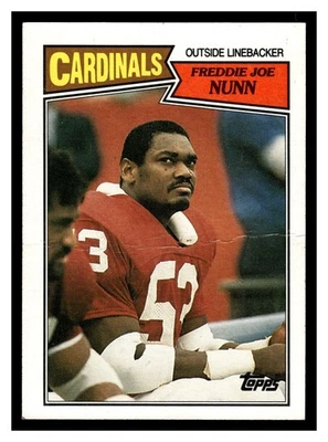 Freddie Joe Nunn #337 1987 Topps St. Louis Cardinals - Image 1 of 2