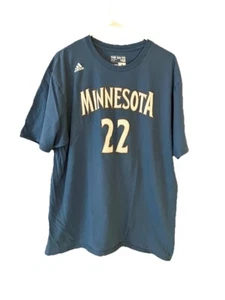 Adidas The Go-To Tee Andrew Wiggins #22 Minnesota Timberwolves T-Shirt XL E2 - Picture 1 of 6