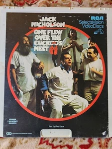 ONE FLEW OVER THE CUCKOO'S NEST Disc 2 of 2 RCA CED VideoDisc Jack Nicholson - Picture 1 of 2