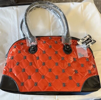 Bolso de Mano GG Rose By Rock Rebel Lucy Acolchado Rojo Foto 1 de 4