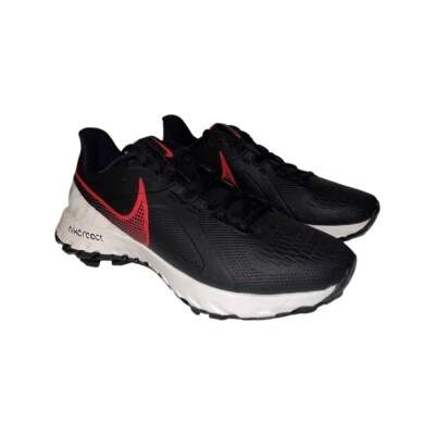 Nike Men's React Infinity Pro Golf Black Flash Crimson Size 8 CT6620 002 - Image 1 of 4