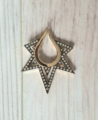 Pierre Lang Modeschmuck Statement Anhänger Steine Alte Modelle - Bild 1 von 4