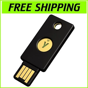 Compact YubiKey 5 NFC 2FA Security Key - USB-A & NFC for Ultimate Protection - Picture 1 of 12