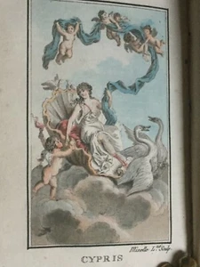 MARECHAL (Sylvain): Tableaux de la fable 1787 14 jolies fines gravures couleurs - Picture 1 of 6
