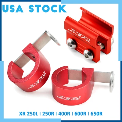 XR Front Brake Hose Cable Clamp Holder For HONDA XR 250L 250R 400R 600R 650R - Image 1 of 4