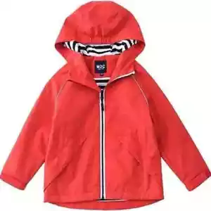 M2C Boys Girls Hooded Cotton Lined Waterproof Jackets - Picture 1 of 6