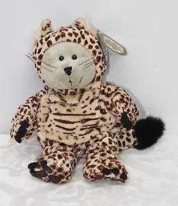 Starbucks Bearista Bärenschutz 2005 40. Auflage Leopard Katze Plüschtier 10,5 Zoll - Bild 1 von 3