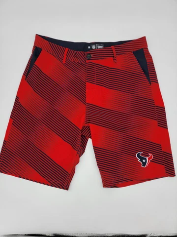 Houston Texans Football Men's NFL Team Apparel Board Fishing Golf Casual Shorts Cover