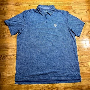 Vineyard Vines Poloshirt Herren XL Blau Navy Anker Logo Stickerei Golf Stretch - Bild 1 von 10