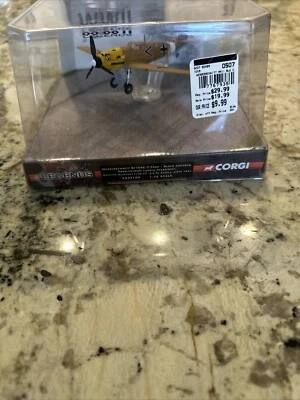 Corgi Legends AA32105 1/72 WWII German Messerschmitt Bf109E-7 Trop Libya 1941 - Image 1 of 4