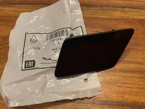 Jaguar XJ 2010- NEW GENUINE LH headlamp power washer cap C2D3561 3D2 - Picture 1 of 5