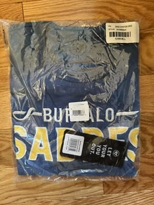 Buffalo Sabres Hockey T Shirt Men's Size Large '47 Brand Blue - Picture 1 of 1