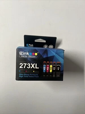273XL T273XL BLACK COLOR HY Ink Cartridge for EPSON Expression XP-520 XP-600 - Image 1 of 2