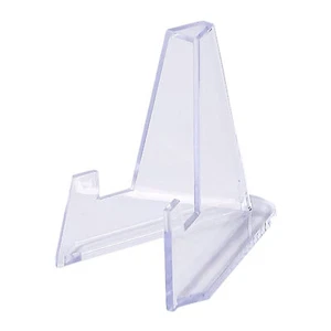 5PC Clear Acrylic Trading Card Stands for Coins Sports Cards Display Holder - Picture 1 of 12