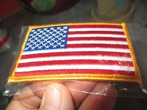 Toppa in tessuto ricordo da viaggio bandiera STATI UNITI D'AMERICA - Foto 1 di 4