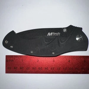 MTECH USA 8.75" SPRING ASSISTED OPEN TACTICAL RESCUE FOLDING POCKET KNIFE EDC - Picture 1 of 12