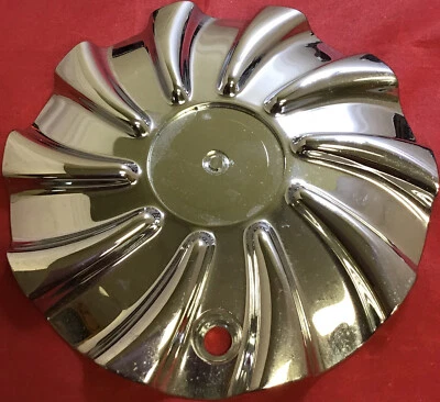 UNA TAPA CENTRAL CROMADA CONCEPT RUEDAS USADAS-171450 11926 Foto 1 de 4