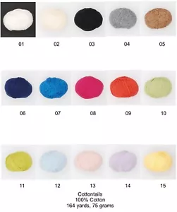 AUSVERKAUF: Jody Long Garne: Cottontails; alle 15 Farben - Bild 1 von 20