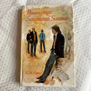 KM Peyton 1st Ed Pennington's Seventeenth Summer 1970 Hardback AuthorIllustrated - Bild 1 von 9