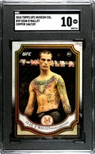 2018 TOPPS UFC MUSEUM COLLECTION SEAN O'MALLEY RC ROOKIE CARD SGC 10 GEM /159