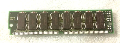 8 MEG MEMORY 16 CHIP TI TMS444090DJ-60 72 PIN SIMM MADE IN JAPAN RM2-54A-12 - Image 1 of 3
