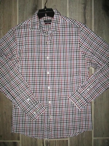 Van Heusen Hemd Herren Gr. M Button Up Check Flex Slim 15 -15 1/2 EUC - Bild 1 von 5