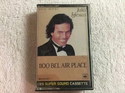 RARE Julio Iglesias-1100 Bel Air Place -1984 Australian Paper Label Cassette #E  - Image 1 of 4