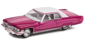 CADILLAC Cadillac Coupe Deville - Lowrider - 1973 - pink / white - Greenlight 1: - Foto 1 di 6