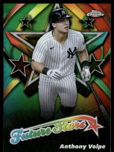 2025 Topps Chrome ANTHONY VOLPE FUTURE STARS #FS-15 NEW YORK YANKEES - Picture 1 of 2