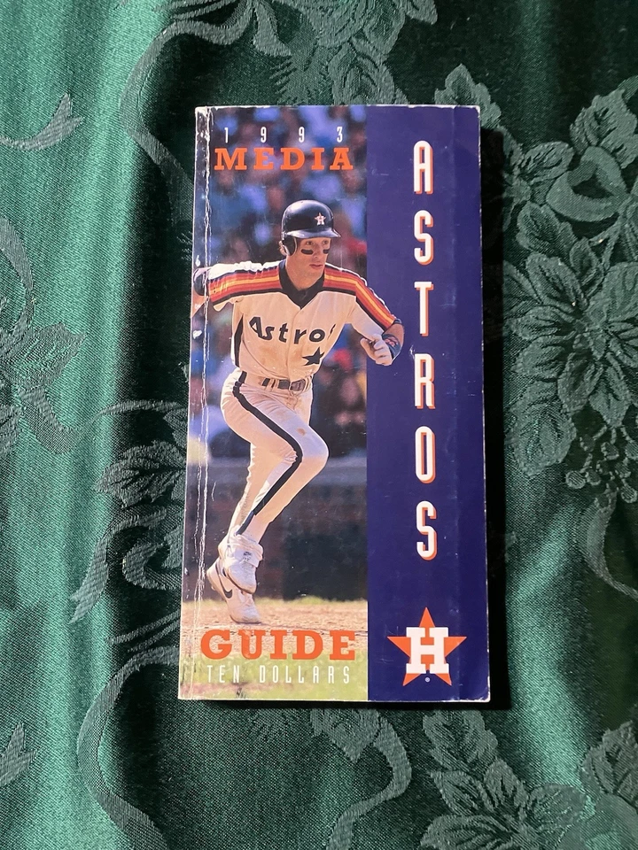 Houston Astros 1993 Media Guide - Image 1 of 1