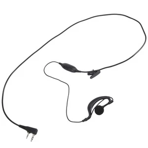 Zabezpieczenie Earhanger Zestaw słuchawkowy Słuchawki do radia Czarne D8M32410 - Zdjęcie 1 z 3