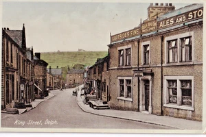 FTU Vintage Postcard, Bull's Head Inn, Delph, Oldham, Lancashire - Picture 1 of 1